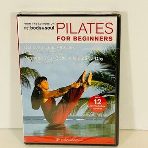 Pilates for Beginners DVD Sealed Maggie Rhoades Health Fitness Exercise Sealed
